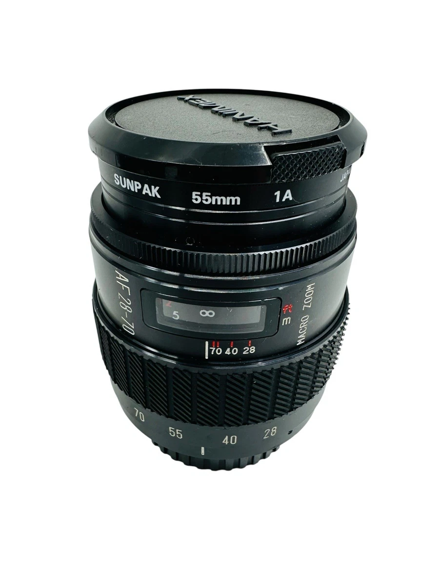 Hanimex HMC 28-70mm 1:3.5-4.5 Auto Focus Zoom lens 611304122 F313