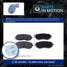Brake Pads Set fits SUBARU FORESTER SHH, SJ 2.0D Front 2010 on EE20Z Blue Print