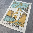UO Home The Star Tarot Card Tapestry Wall Hanging 14.5x21 Boho Celestial Witchy