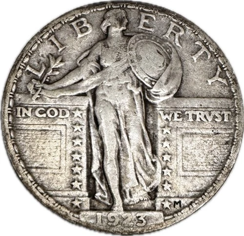 1923 25C Standing Liberty Quarter