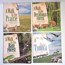 Biomes North America Walk In The Prairie Deciduous Forest Rain Forest Tundra Lot