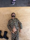 Hasbro GI Joe 1960’s Action Figure Brown Flocked Hair 12 Inch