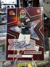2025 Panini Rookies & Stars #177 Shedeur Sanders Signature