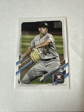 2021 Topps Series 1 Base #193 Brandon Bielak RC - Houston Astros Rookie Card AC1