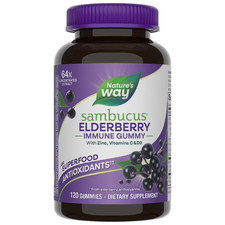 Nature  s Way Sambucus Elderberry Gummies, 120 ct.