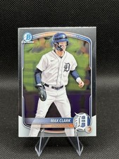 Max Clark 2025 Bowman Chrome Prospects #BCP-24 Detroit Tigers