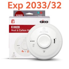 AICO Ei3028 Mains Powered Multi-Sensor Heat & Carbon Monoxide Alarm Exp 32/33