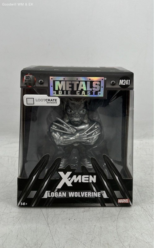 Jada Toys Marvel X-Men Logan Wolverine Metals Die Cast M241 Lootcrate Sealed