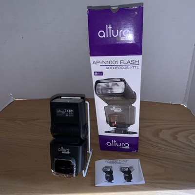 Altura Photo AP-N1001 Speedlite Flash for Nikon DSLR i-TTL Shoe Mount Flash EX+