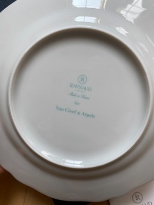 Raynaud - Van Cleef & Arpels Plates Set of 2 France scalloped | eBay