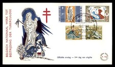 Mayfairstamps Belgium FDC 1959 Tuberculosis Combo First Day Cover aaw_81643