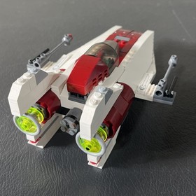 LEGO Star Wars: A-Wing Fighter (6207) 98% Complete W/1 Minifigure & Instructions