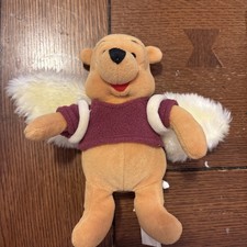 Disney Beanie Winnie The Pooh Dreams Pooh With Wings Rare
