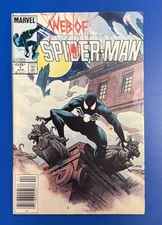 Marvel Comics Web of Spider-Man #1 1st Appearance Vulturions VF+ 1985 Key Issue
