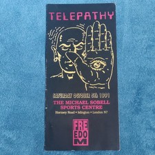 Rave Flyer - Telepathy, Prodigy P.A - Club Rave Flyers, Acid House
