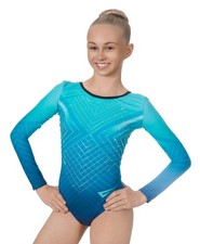 Flexion Long Sleeve Girls Gymnastics Leotardard