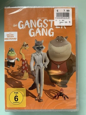 Dreamworks Die Gangster Gang DVD 2022 Neu Versiegelt Deutsch