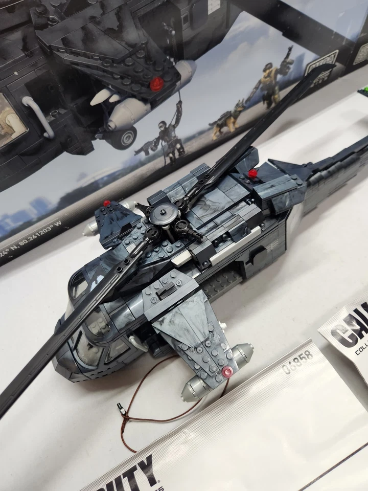 Mega Bloks Call of Duty Ghosts Tactical Helicopter  06858 [Incomplete] - Image 4 of 4