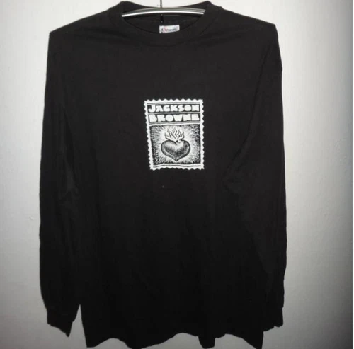 T shirt manches longues vintage Jackson Browne Crew 1994