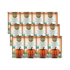 Farmer's Market Foods Canned Organic Pumpkin Puree 15 Ounce Pack of 12 