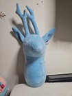 Wild & Soft Buck Velvet Blue Head Dear Trophy Head Brand New Childrens Room 