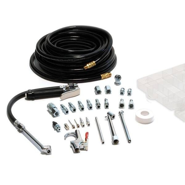 Accessory Kit 20-pcs With 50 Ft. Air Hose