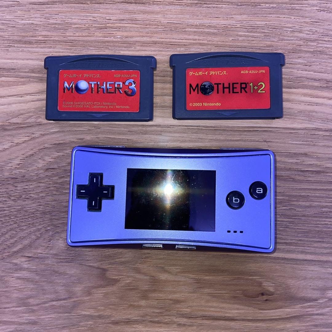 GameBoy Micro Blue Mother1 2 Mother3 Set | eBay