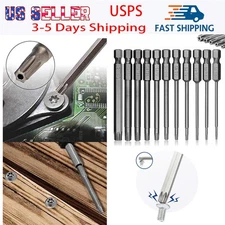 Torx Bit Set Quick Change Connect Impact Drill Security Tamper Proof Hex Shank