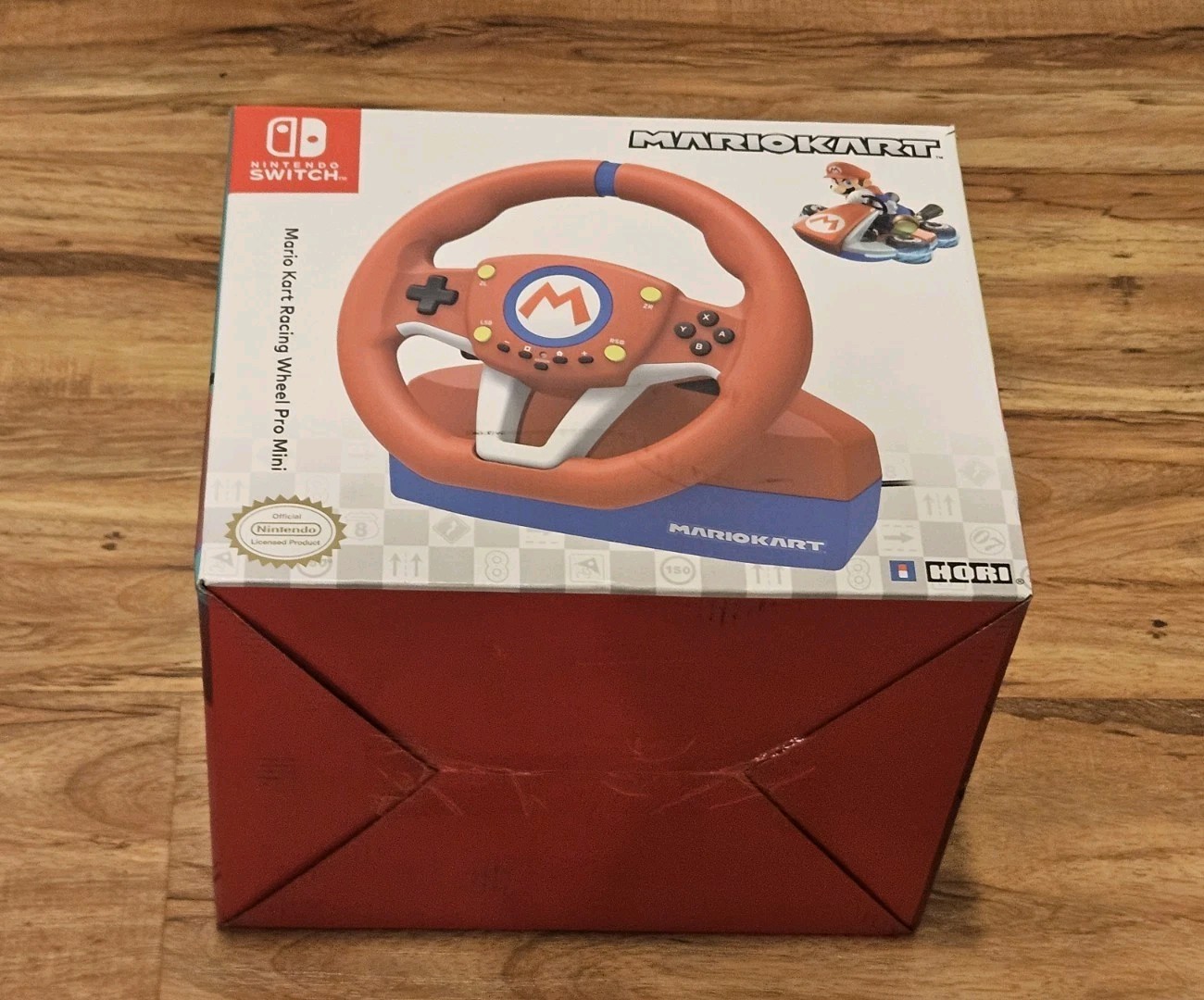 Nintendo Switch Hori Racing Wheel Pro Mini for Mario Kart Fast Shipping-image