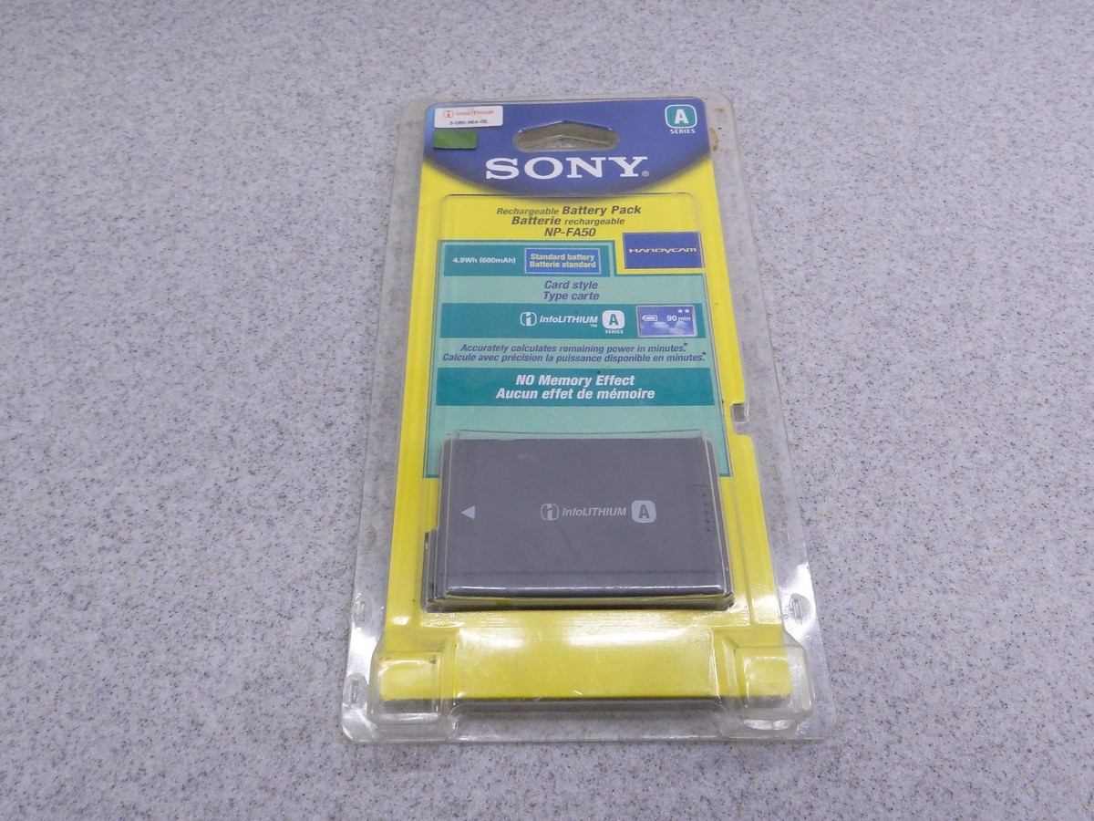 SONY NP-FA50 バッテリー NP-FA50]SONY ソニー デジタルビデオカメラ ハンディカム A