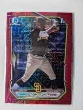 2026 Bowman Chrome Prospects Jorge Quintana Red Mojo Refractor /5 #BCP-93