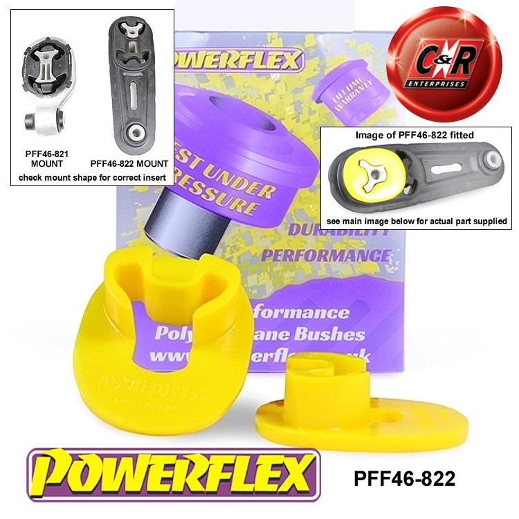PFF46-822 Powerflex Road Lower Engine Mount Insert