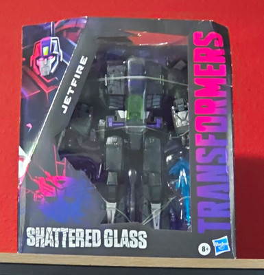 Hasbro Transformers Shattered Glass Jetfire Action Figure Ages 8+