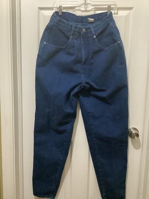 VINTAGE Brittania Jeans Womens 14x33 Tall High Rise Taper Cotton Denim Mom 90s