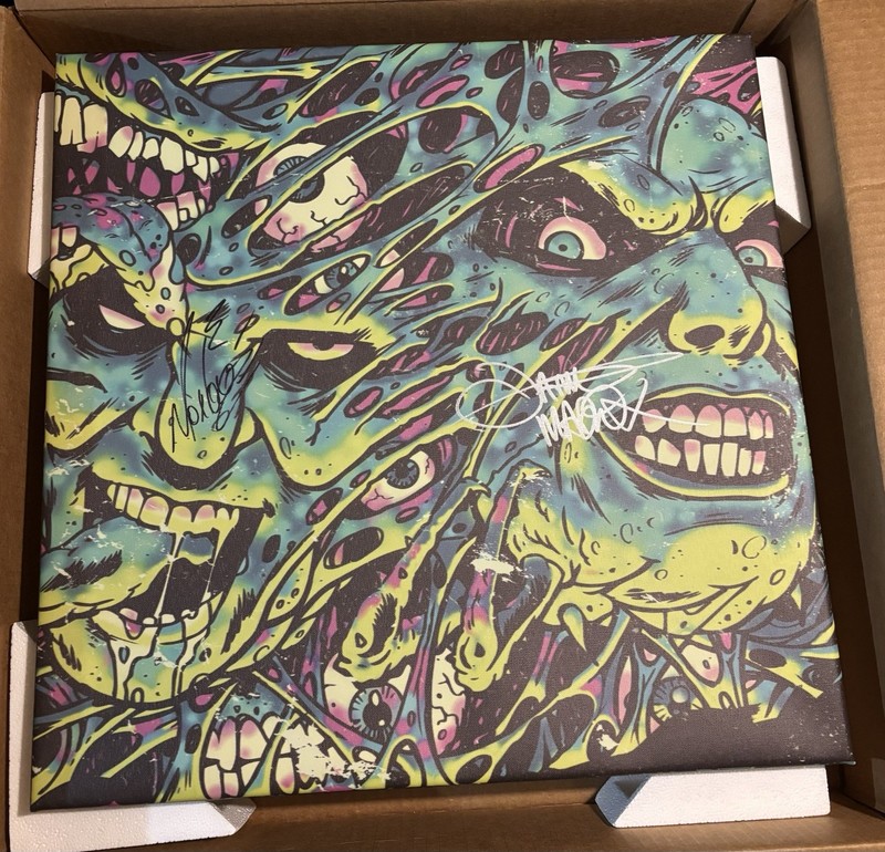 Twiztid Mutant 20 X 20 Limited Edition Canvas 47/100 MNE ICP