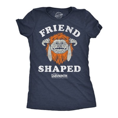Womens Funny T Shirts Friend Shaped Ludo Jim Henson's Labyrinth Movie Tee For