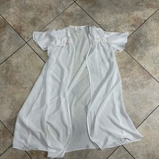 Vintage Cinema Etoile Womens Small Chemise Nightgown Lace Embellished