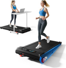 Walking Pad under Desk Treadmill with Incline for Home Office, 2.5HP Portable Wa