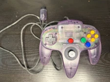 Official Nintendo 64 N64 Authentic OEM Controller Atomic Purple NUS-005