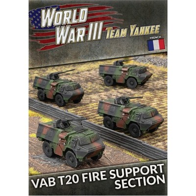 VAB T20 Fire Support Section (x4) Miniaturen - Brandneu Versiegelt