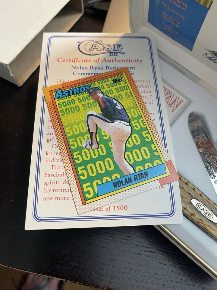 Cuchillo Estuche Edición Limitada Nola n  Ryan The Express Foto 2 de 4