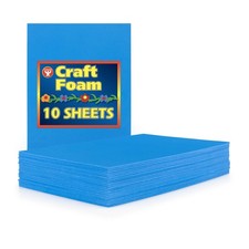Hygloss Sheets for Crafts Colorful Foam for DIY Arts Craft, 12 x
