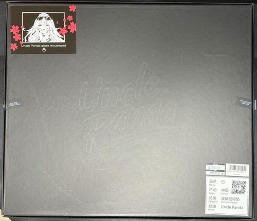 Uncle Panda Snake Glass Mouse Pad from Japan Gaming Computer Goods Item Rare - 第 15/24 張圖片