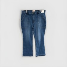 Wranglers womens jeans denim stretch high rise kick flare 18W BRAND NEW W104