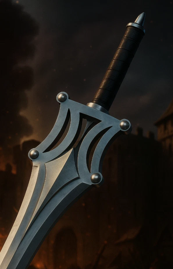 He-Man Power Sword Réplica Hecha a Mano | Masters of the Universe Cosplay Regalo Foto 2 de 4