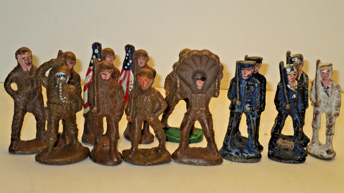 FIGURINE VERTUNNI GÉNÉRAL MARCEAU / antique toy soldier