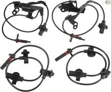 4pcs Front Rear Left Right ABS Sensor Wheel Speed Sensor for MDX Base 3.7L V6 2