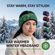 Ear Warmer Headband/Winter Fleece Ear Cover/Cold Weather Ear Muffs for Men Women