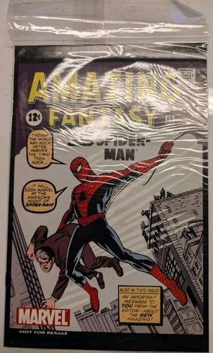 Marvel Amazing Fantasy #15 Spider-Man Facsimile Edition, Polybagged