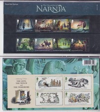 GB MNH Paquete de Presentación 665 2025 JUEGO Y HOJA DE SELLOS DE LAS CRÓNICAS DE NARNIA